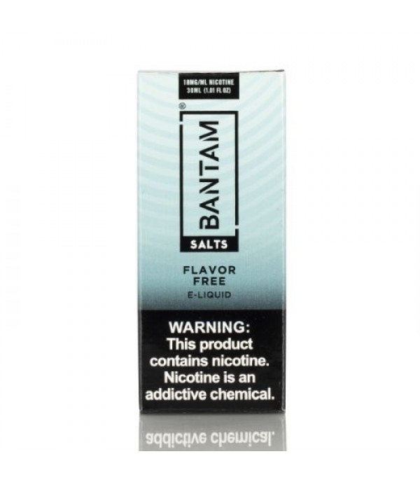 Flavor Free SALTS - Bantam Vape - 30mL