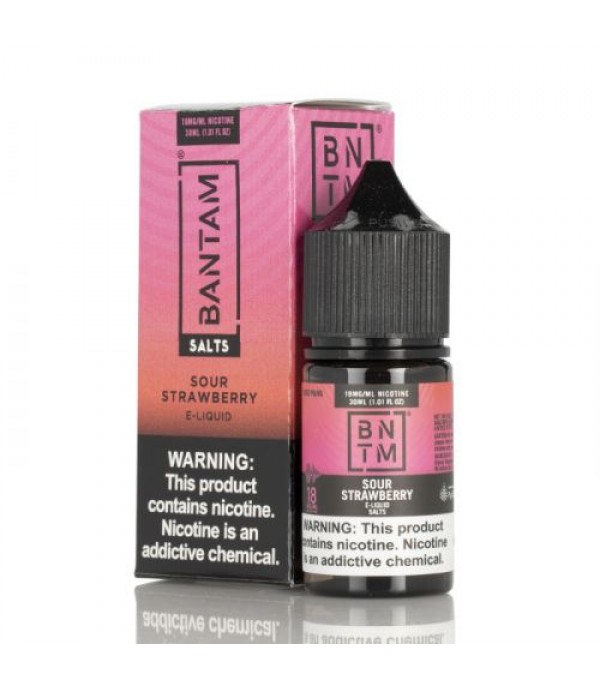 Sour Strawberry SALTS - Bantam Vape - 30mL