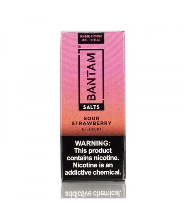 Sour Strawberry SALTS - Bantam Vape - 30mL