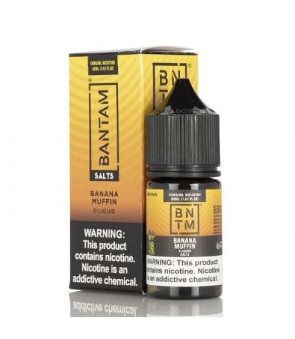 Banana Muffin SALTS - Bantam Vape - 30mL