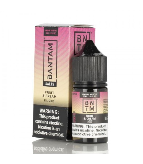 Fruit and Cream SALTS - Bantam Vape - 30mL