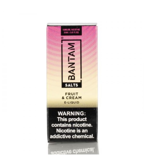 Fruit and Cream SALTS - Bantam Vape - 30mL