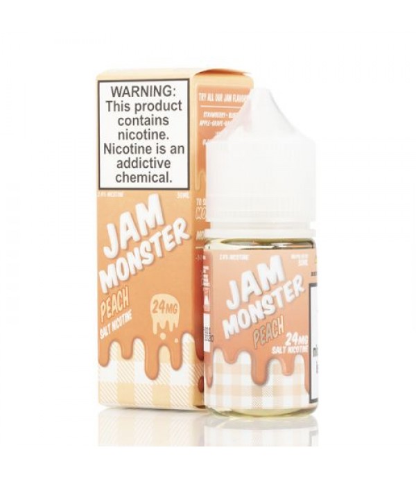 Peach - Jam Monster SALTS E-Liquid - 30mL