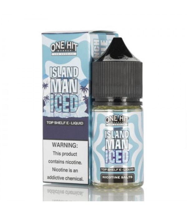 Island Man ICED - One Hit Wonder SALTS - 30mL