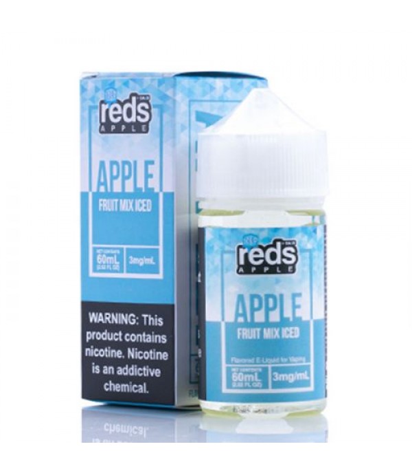 ICED Fruit Mix - Red's Apple E-Juice - 7 DAZE - 60mL