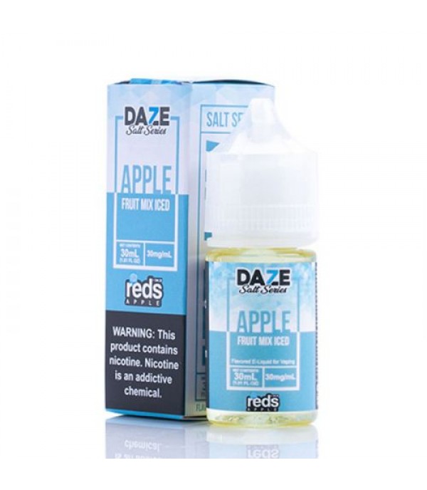 ICED Fruit Mix - Red's Apple E-Juice - 7 DAZE SALT - 30mL