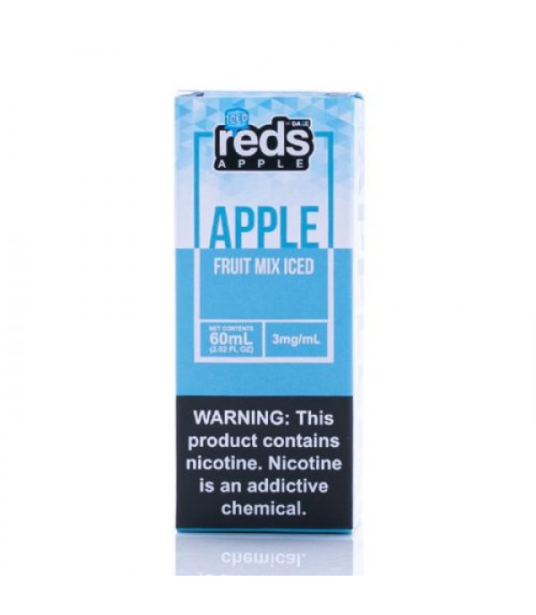 ICED Fruit Mix - Red's Apple E-Juice - 7 DAZE - 60mL