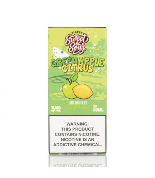Green Apple Citrus - Sweet and Sour - The Finest E-Liquid - 120mL