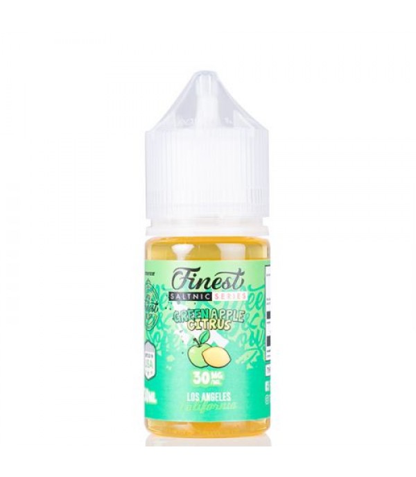 Green Apple Citrus - Sweet and Sour - The Finest SALTNIC - 30mL
