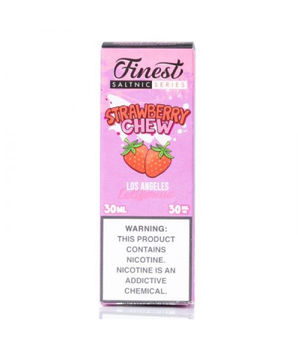 Strawberry Chew - Sweet and Sour - The Finest SALTNIC - 30mL