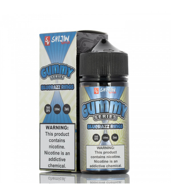 Bluerazz Rings - Gummy Series - Shijin Vapor - 100mL