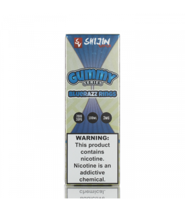 Bluerazz Rings - Gummy Series - Shijin Vapor - 100mL