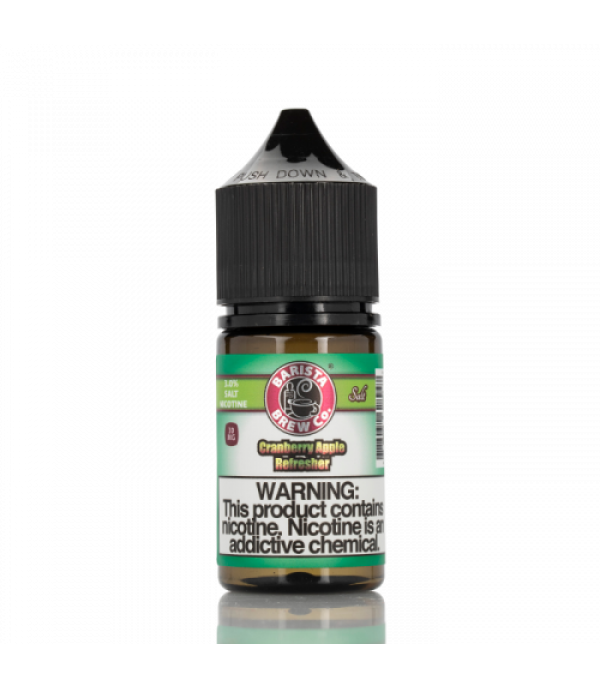 Cranberry Apple Refresher SALTS - Barista Brew Co. - 30mL