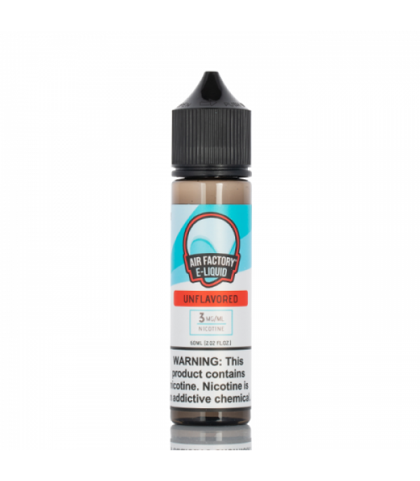 Unflavored - Air Factory E-Liquid - 60mL