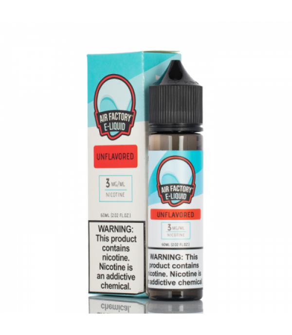 Unflavored - Air Factory E-Liquid - 60mL