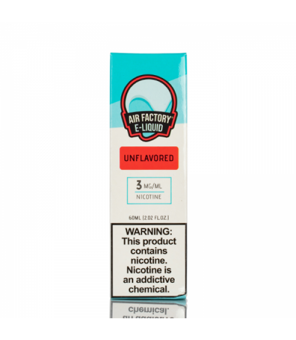 Unflavored - Air Factory E-Liquid - 60mL
