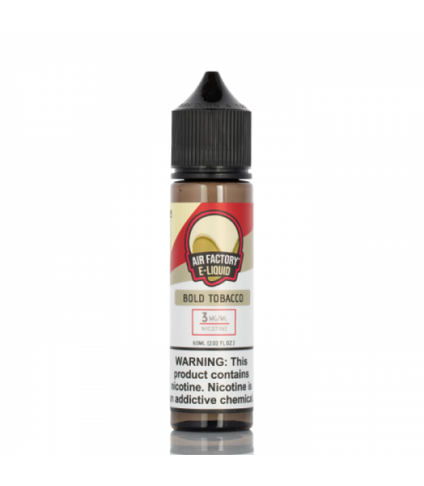 Bold Tobacco - Air Factory E-Liquid - 60mL