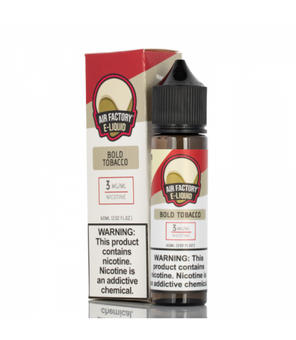 Bold Tobacco - Air Factory E-Liquid - 60mL