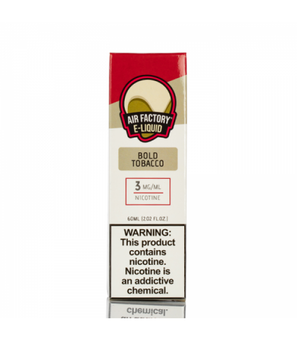 Bold Tobacco - Air Factory E-Liquid - 60mL