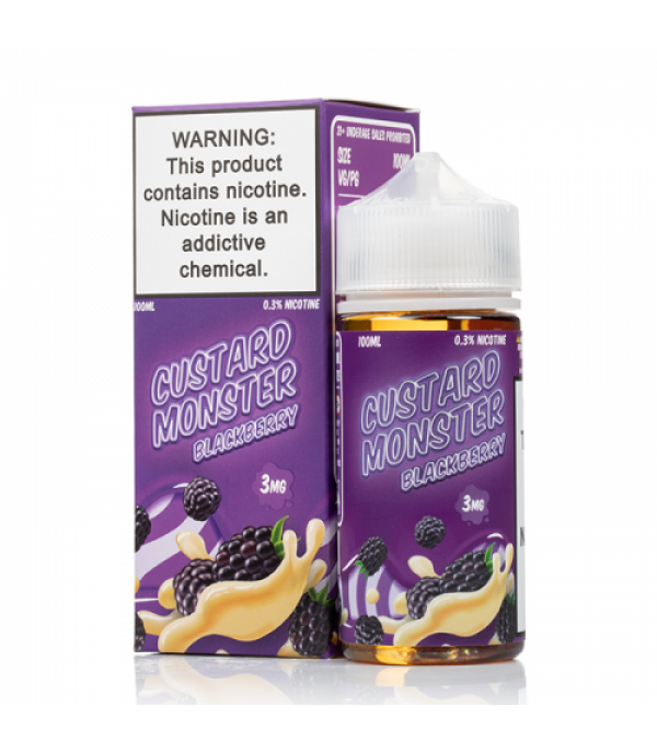 Blackberry - Custard Monster Liquid - 100mL