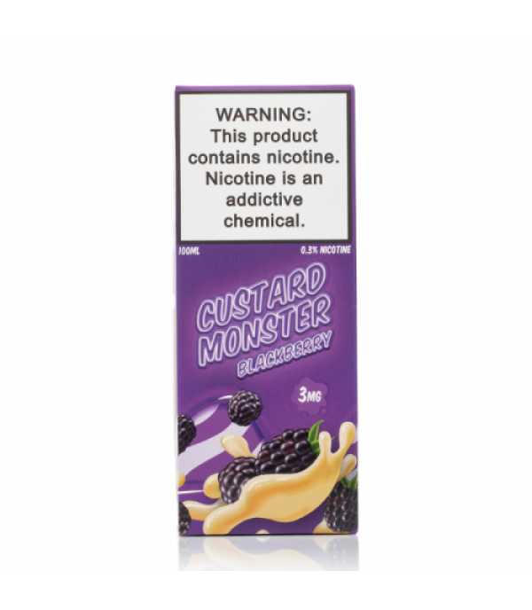 Blackberry - Custard Monster Liquid - 100mL