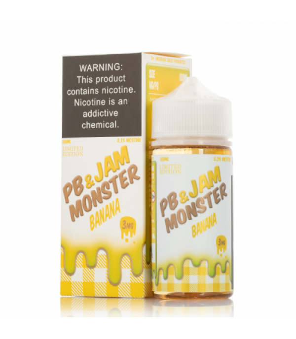 Banana - PB & Jam Monster Liquid - 100mL