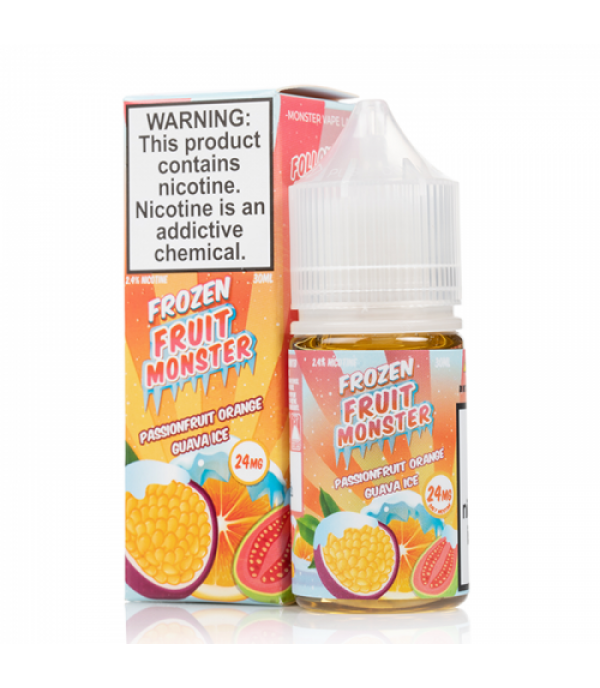 Passion Fruit Orange Guava ICE - Frozen Fruit Monster SALT - 30mL