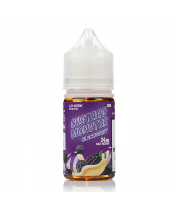 Blackberry - Custard Monster SALT - 30mL