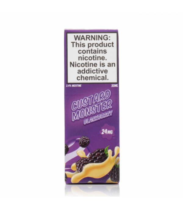 Blackberry - Custard Monster SALT - 30mL