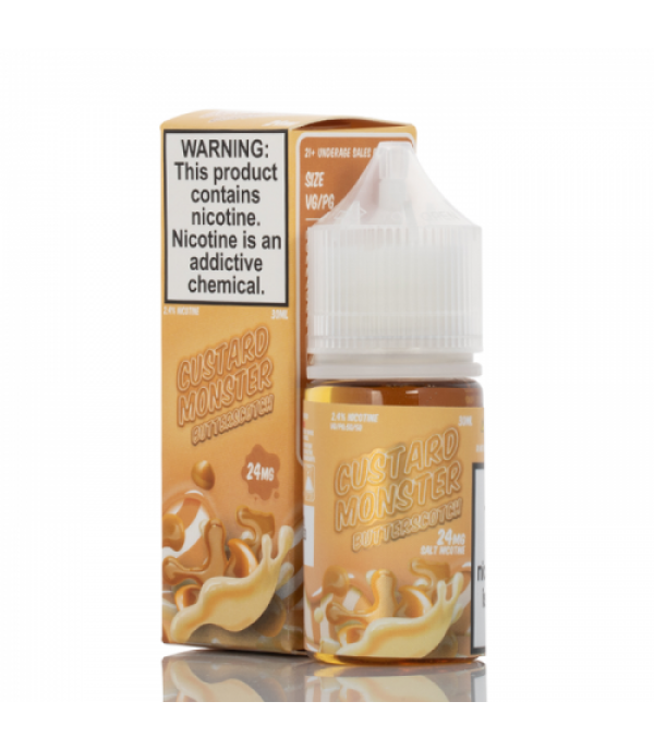 Butterscotch - Custard Monster SALT - 30mL