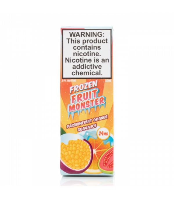Passion Fruit Orange Guava ICE - Frozen Fruit Monster SALT - 30mL