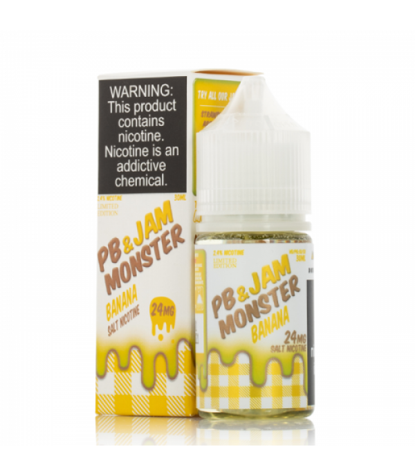 Banana - PB & Jam Monster SALT - 30mL