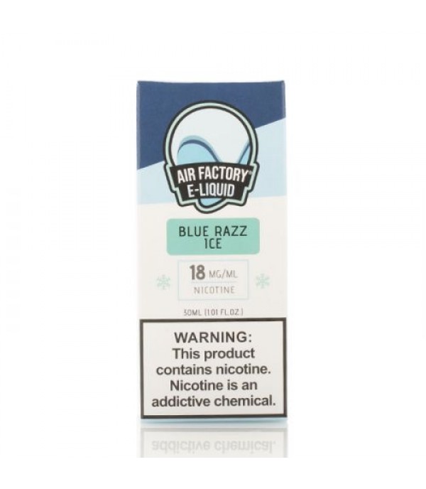 Blue Razz ICE - Air Factory SALTS E-Liquid - 30mL