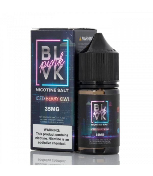 ICED Berry KIWI SALT - BLVK Pink Series - BLVK Unicorn - 30mL