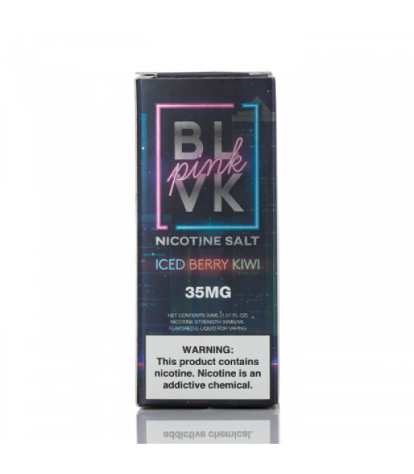 ICED Berry KIWI SALT - BLVK Pink Series - BLVK Unicorn - 30mL
