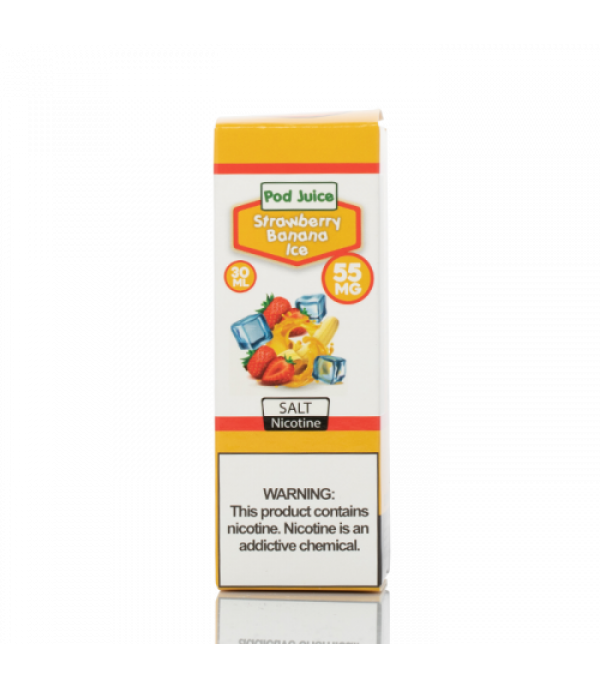 Strawberry Banana ICE - Pod Juice E-Liquid - 30mL