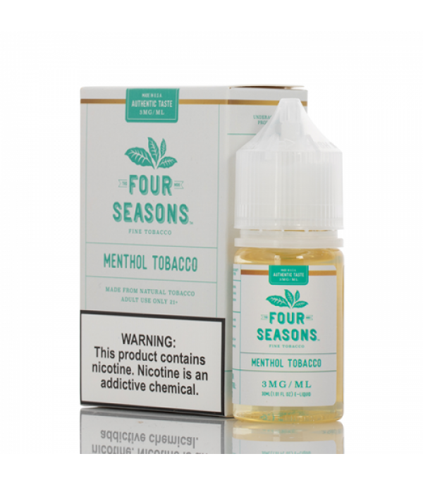Menthol Tobacco - Four Seasons - 30mL