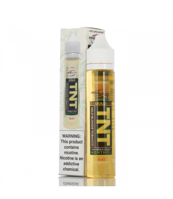 TNT Gold Menthol - Innevape E-Liquids - 75mL