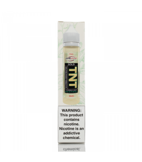 TNT Gold Menthol - Innevape E-Liquids - 75mL