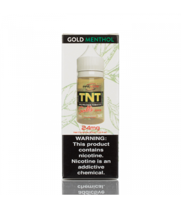 TNT Gold Menthol SALTS - Innevape E-Liquids - 30mL