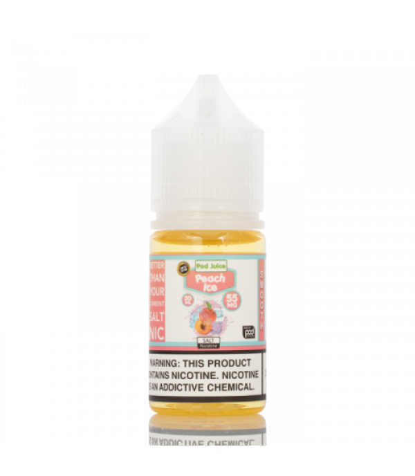 Peach ICE - Pod Juice E-Liquid - 30mL