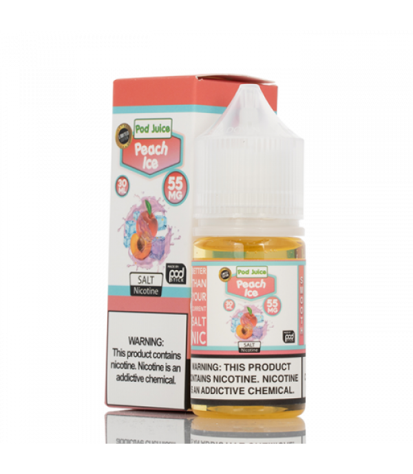 Peach ICE - Pod Juice E-Liquid - 30mL