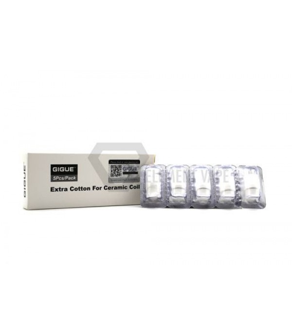 Gigue Replacement Ceramic Coil & Cotton