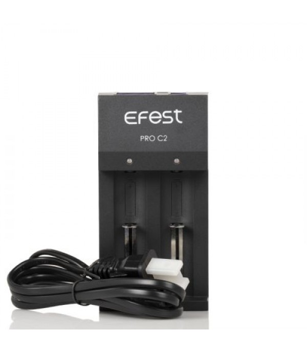 Efest PRO C2 2-Bay Smart Battery Charger