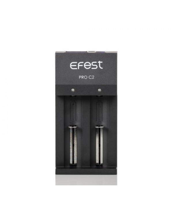 Efest PRO C2 2-Bay Smart Battery Charger