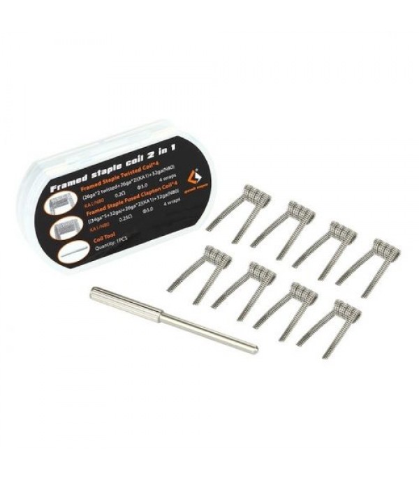 Geek Vape Prebuilt Clapton 2-in-1 Coils
