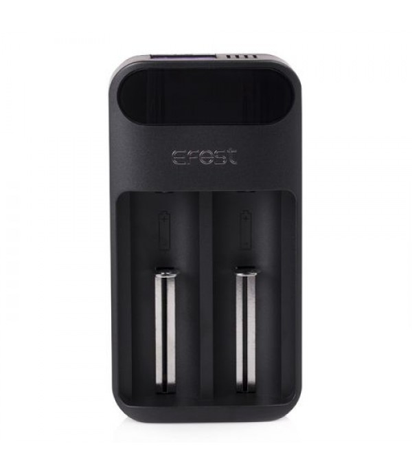 Efest LUSH Q2 2-Bay Intelligent LED Battery Charger