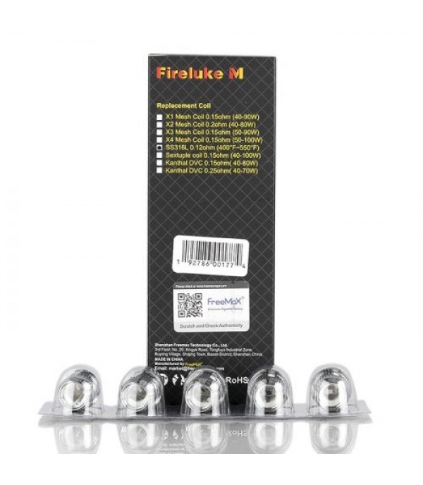 FreeMax FireLuke M / TX Mesh Replacement Coils