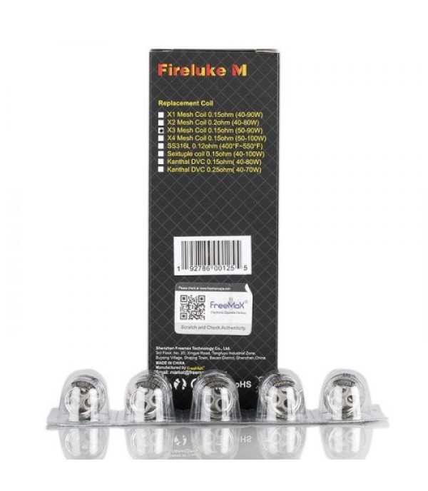 FreeMax FireLuke M / TX Mesh Replacement Coils