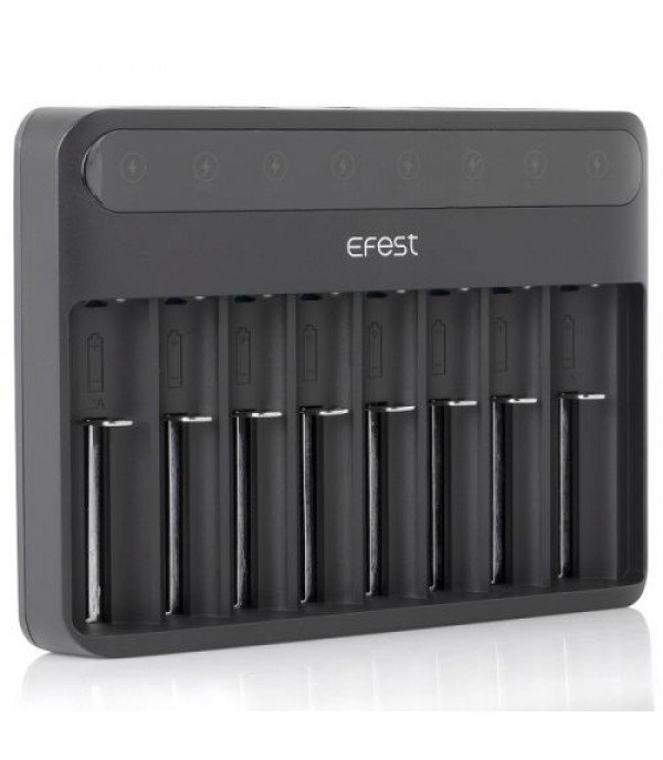 Efest LUSH Q8 8 Bay Intelligent Battery Charger